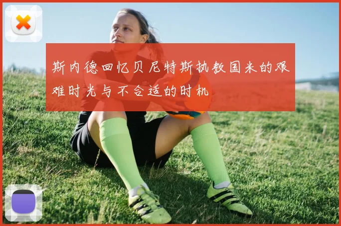 斯内德回忆贝尼特斯执教国米的艰难时光与不合适的时机